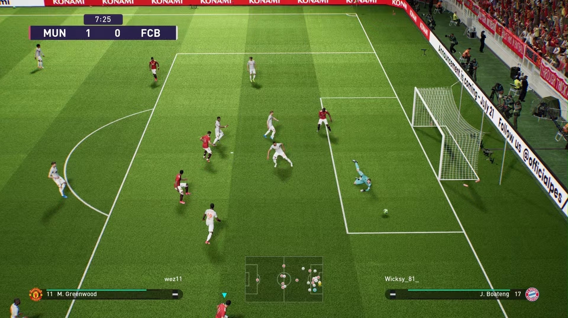 Konami quietly launches a PES 2022 demo | Eurogamer.net